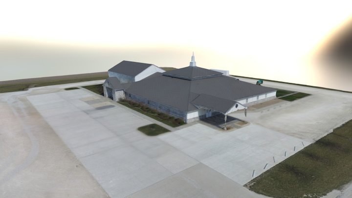 Church 3D Map 3D Model