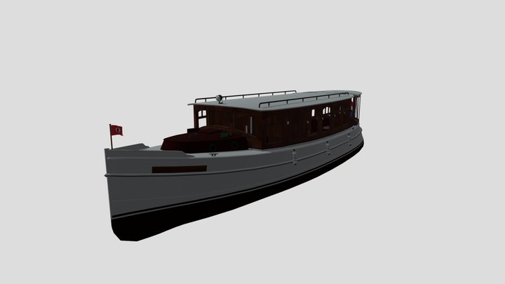 Yacht Model 3D Model
