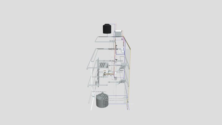 Ins.Gas _Casa Chistian Nodal 3D Model
