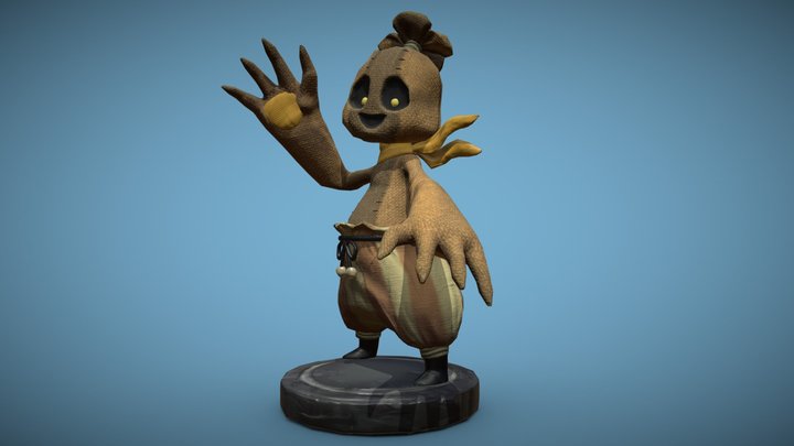 Bag Boy | Simple Creature Workshop | DAE 3D Model