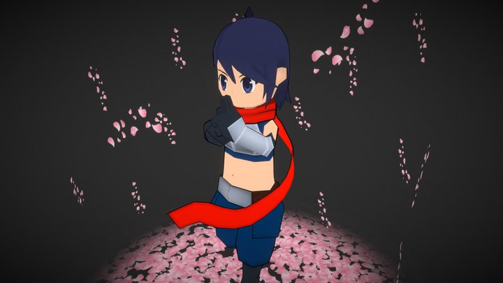 Shinobi 3D Model