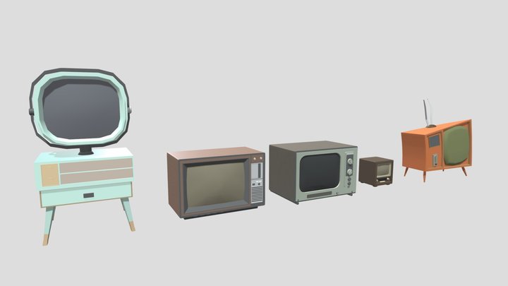 TV 3D Model