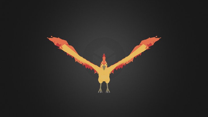 Moltres 3D Model