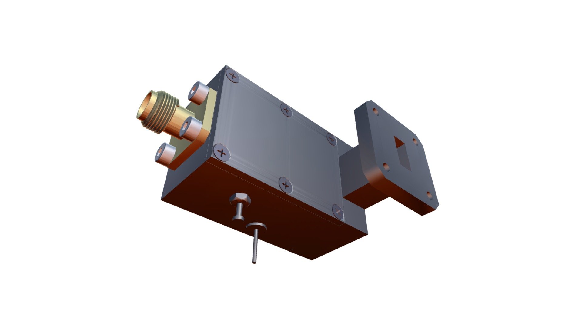 Low Noise Amplifier-5 - 3D Model By Teledyne Defense Electronics ...