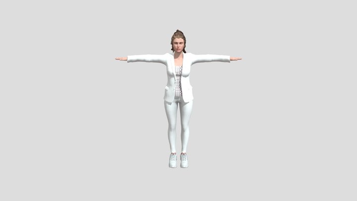 Character-02-doctor 3D Model