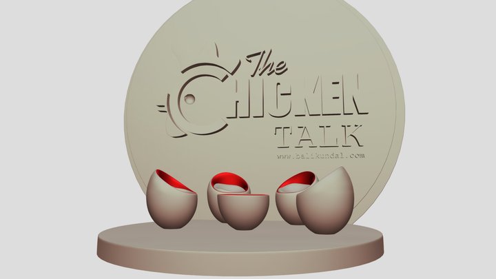 The Chicken Talk FREE 3D MODEL 3D Model