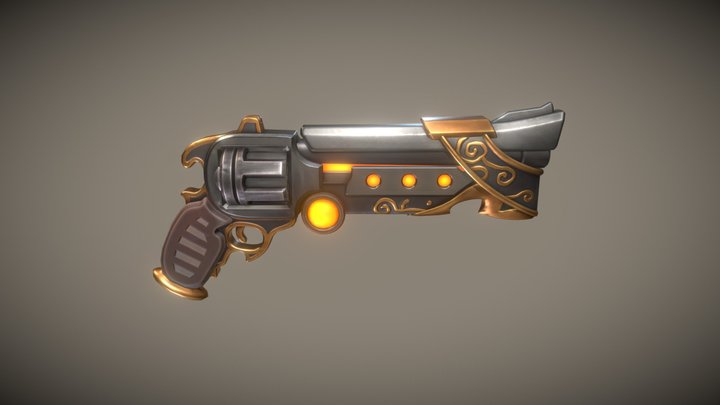 Forgemaster Gun 3D Model