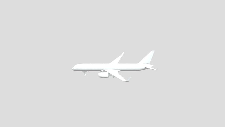 Boeing 757 3D Model