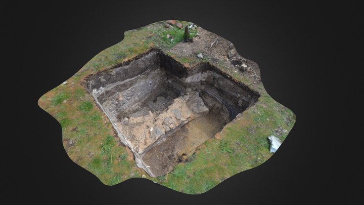 Castle of eger_excavations_04 3D Model