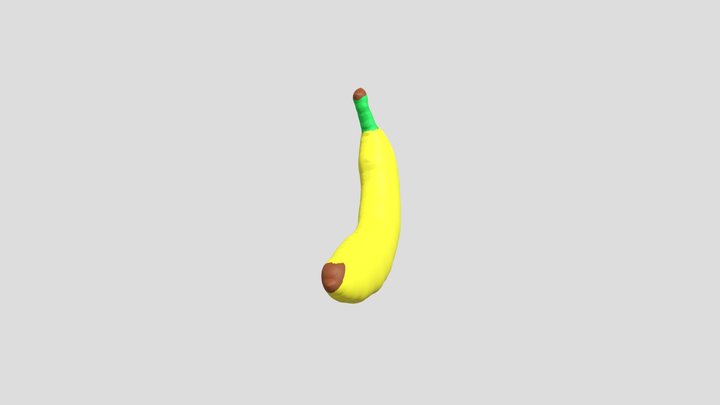 Pisang 3D Model