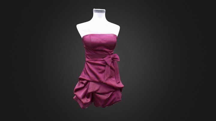 Red Dress 3D Model