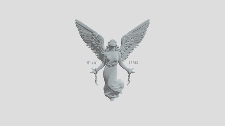 Angel of Freedom 3D Model