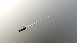 Minecraft Rapier 3D Model