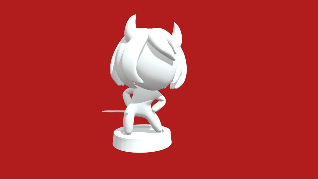 Helltaker - Mini Malina - stl