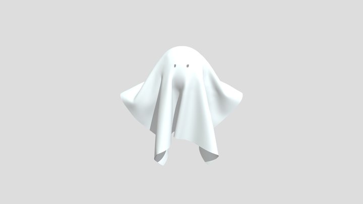 Spooky Ghost 3D Model