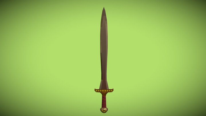 Percy Jackson's Sword 3D Model