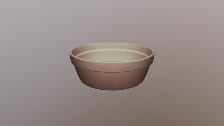 Flower Pot 3D Model