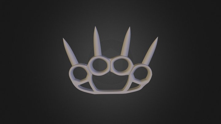 Spiked Knuckles 3D Model