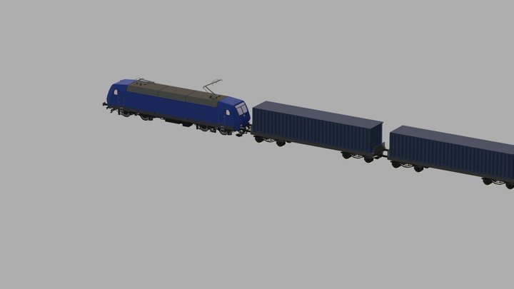 Eisenbahn 3D Model