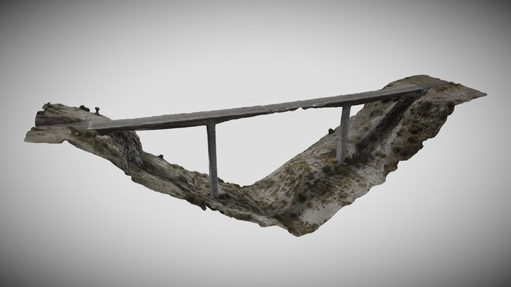 PTE RÍO NEVERÍAS KM 33+290 3D Model