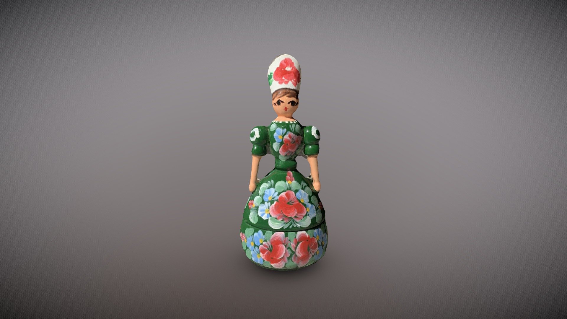 Hungarian souvenir doll