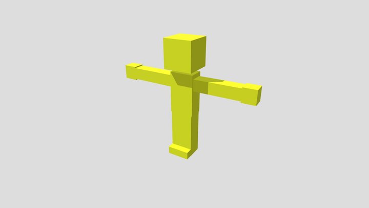 Yellow Guy 3D Model