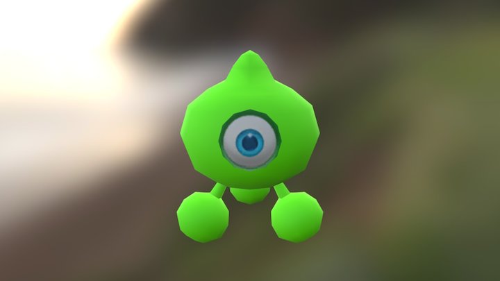 Hover Wisp 3D Model
