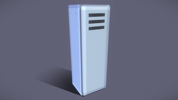 Minecraft locker – Free 3D Model STL