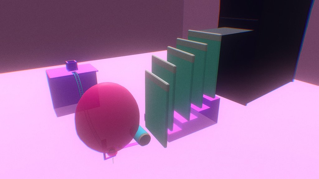 Rube Goldberg Machine - 3D model by lauren.obj [0731885] - Sketchfab