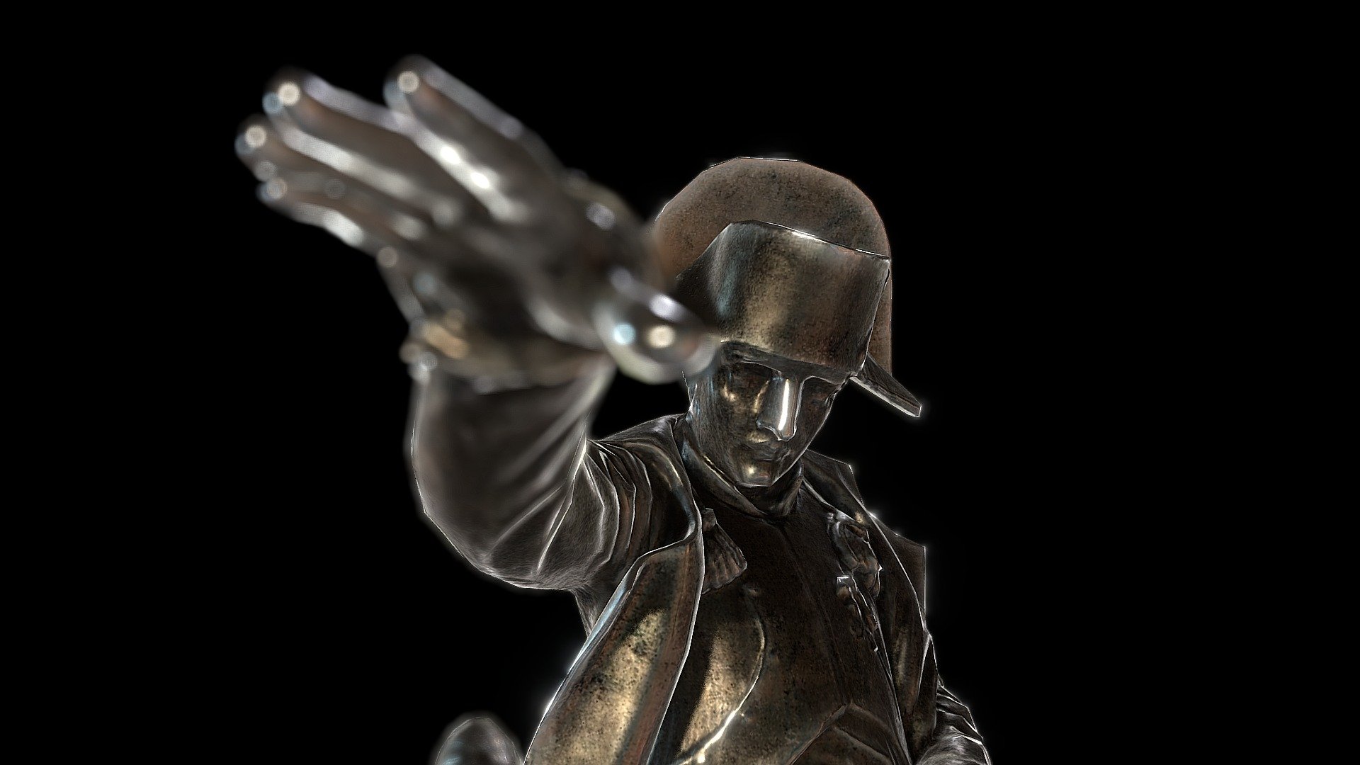 Napoleon in Cherbourg (Mobile Friendly) — Sketchfab embed 3D viewer