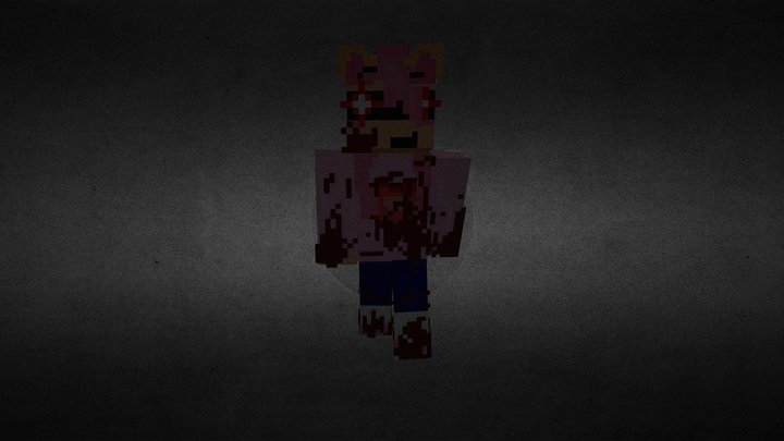 Minecraft pinkheart (reacreated!) HORROR FORM – Free 3D Model STL