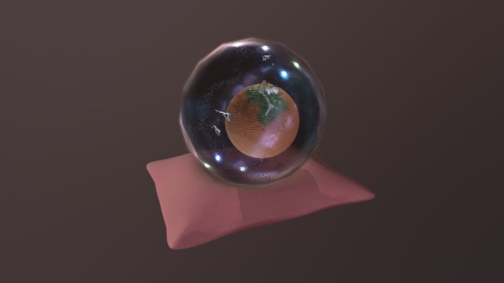 Utopie - Wahrsagerkugel 3D Model