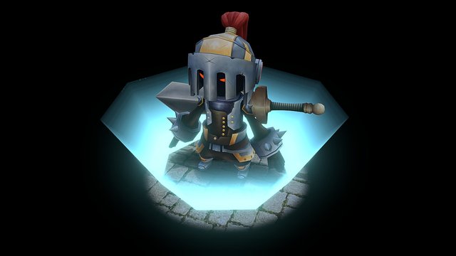 Swordsman 3D Model