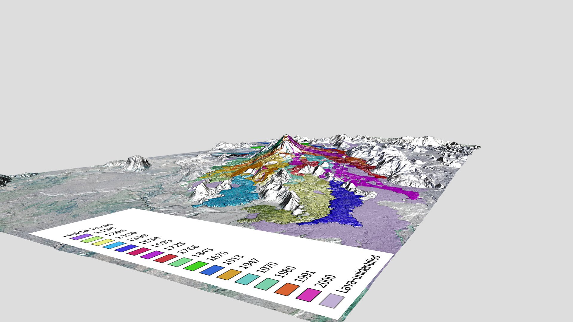 Hekla lavas — Sketchfab embed 3D viewer