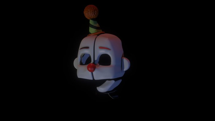 FNAF SL Ennard mask 3D Model