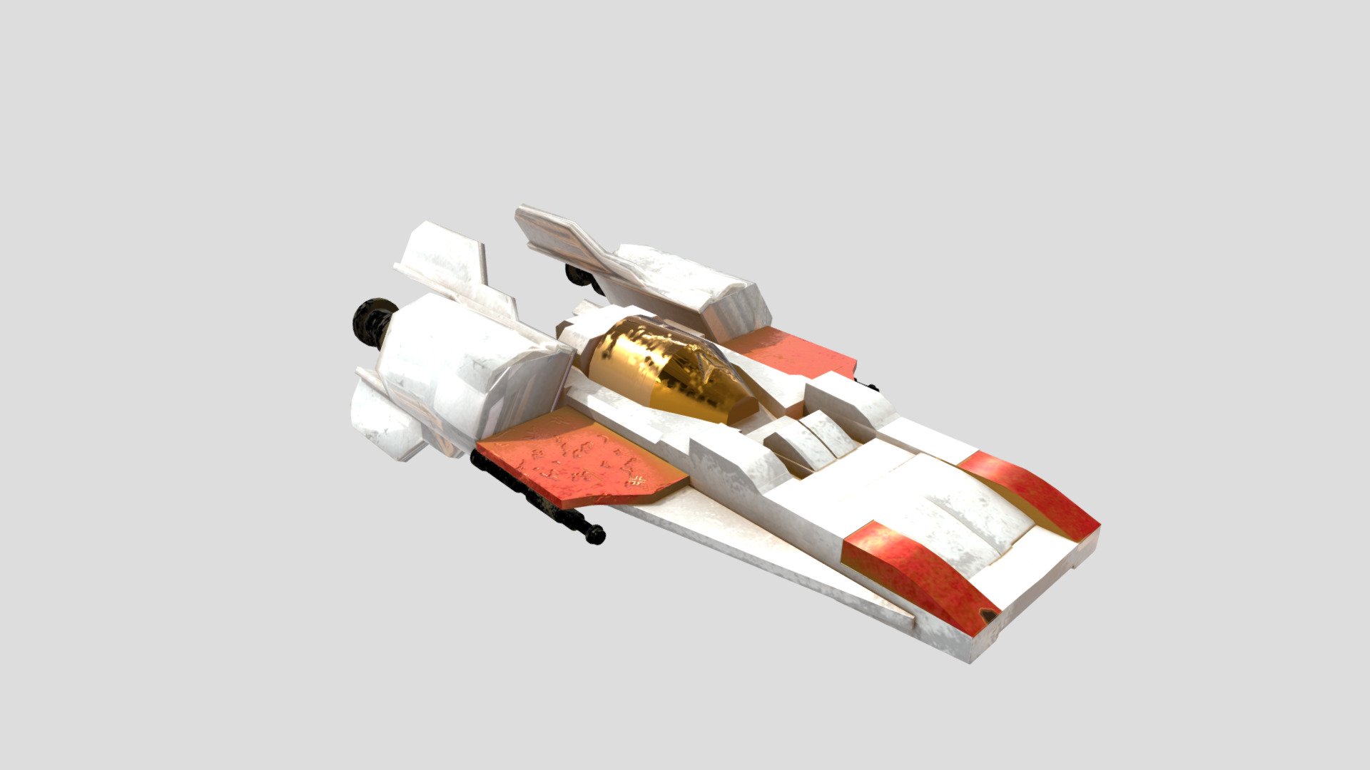 LEGO Starship - Download Free 3D model by austinstanbury [0735c43 ...