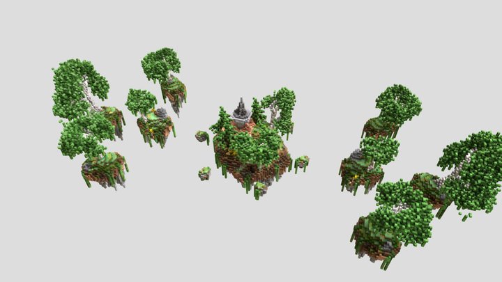 Skywars map 3D Model