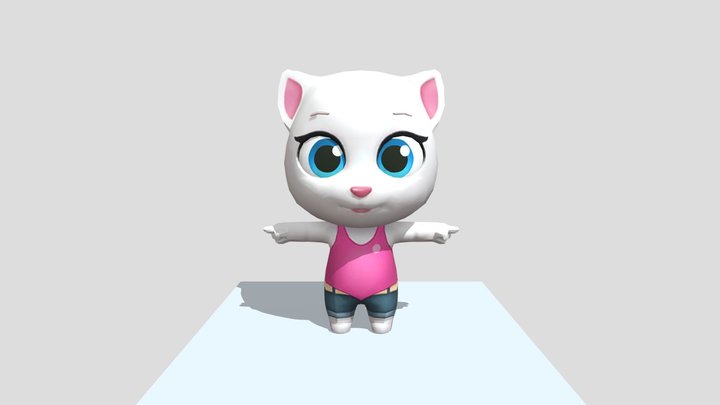 Angela 3D Model