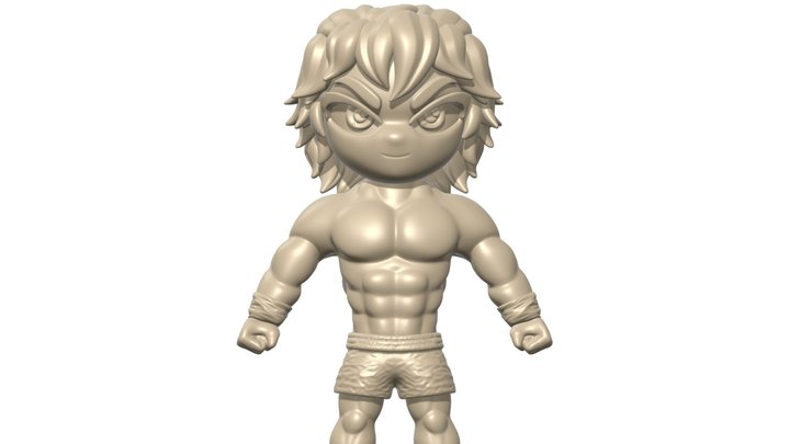 Charactere BAKI 3D model