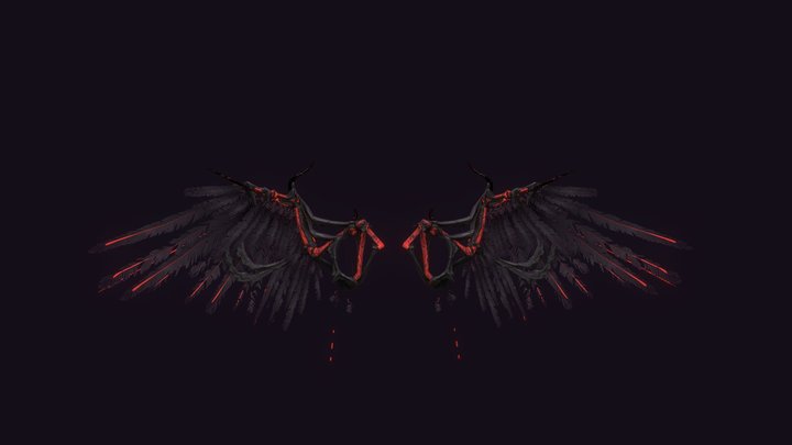 Profane Wings 3D Model
