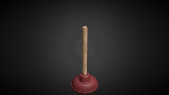 Plunger Rigged Animation – Modello 3D gratuito STL