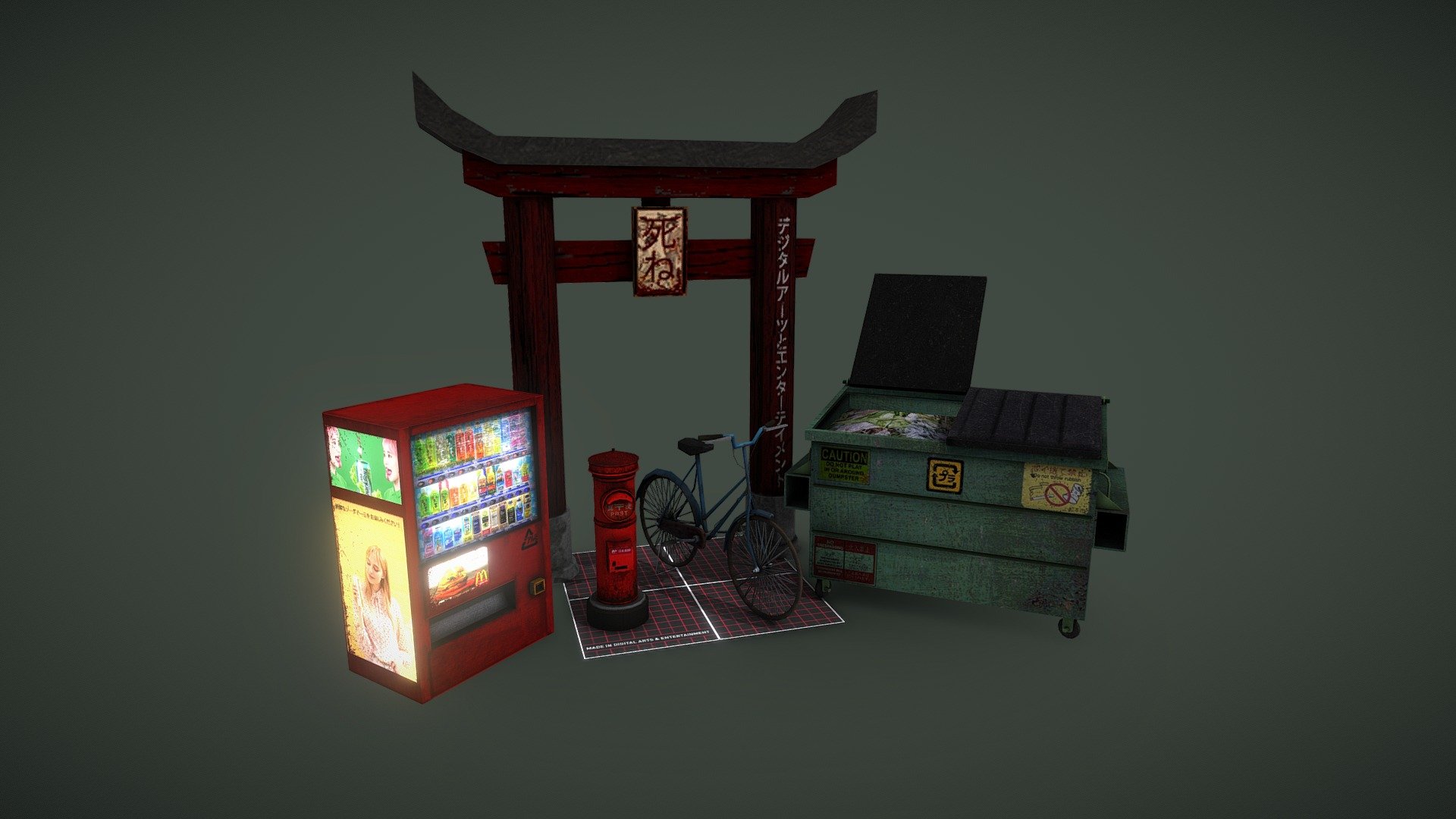 5 Low-Poly Props | Shawn Kevin Perlado