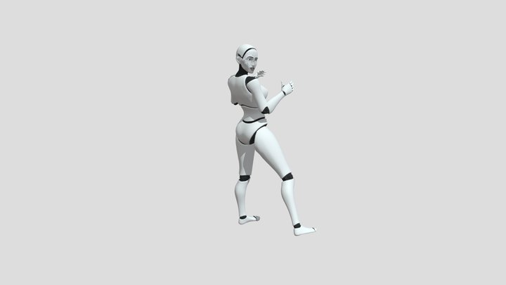 Female danse 3D Model