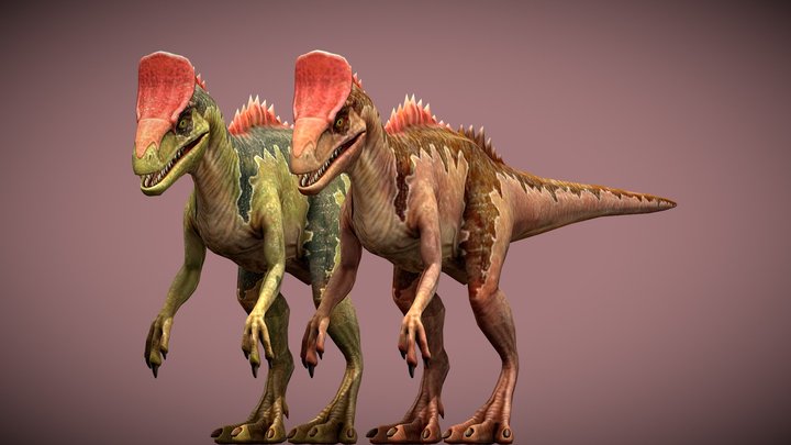 JW: PO Cryolophosaurus – Modelo 3D gratuito STL