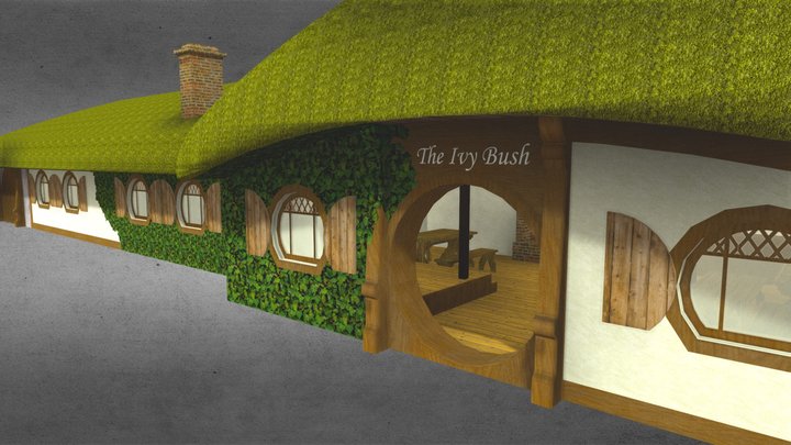 The Ivy bush house – Modelo 3D gratuito STL
