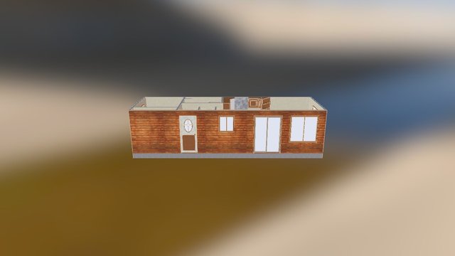 Park Cabin 1 - Floorplan 3D Model