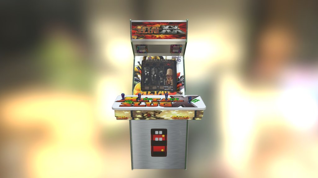 arcade machine - A 3D model collection by fk3nsr - Sketchfab