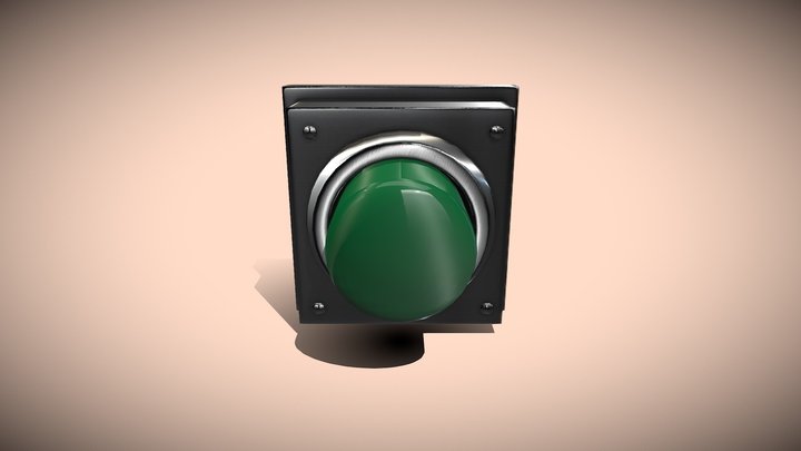 Alarm Button 3D Model