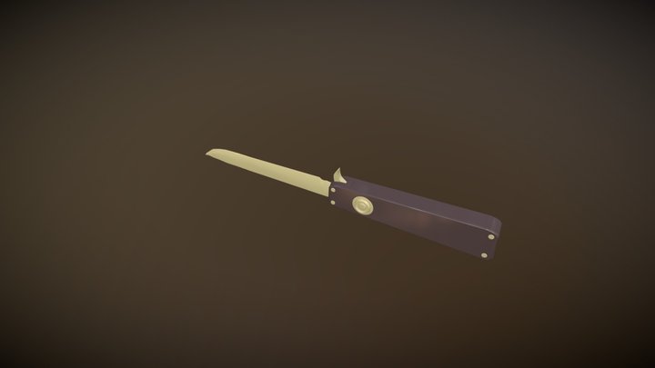 Knife 3D Model