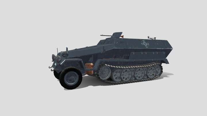 Sdkfz-251 3D models - Sketchfab